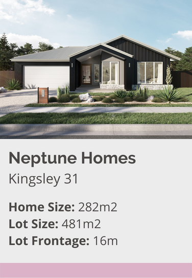 Neptune Homes Display at Everleigh